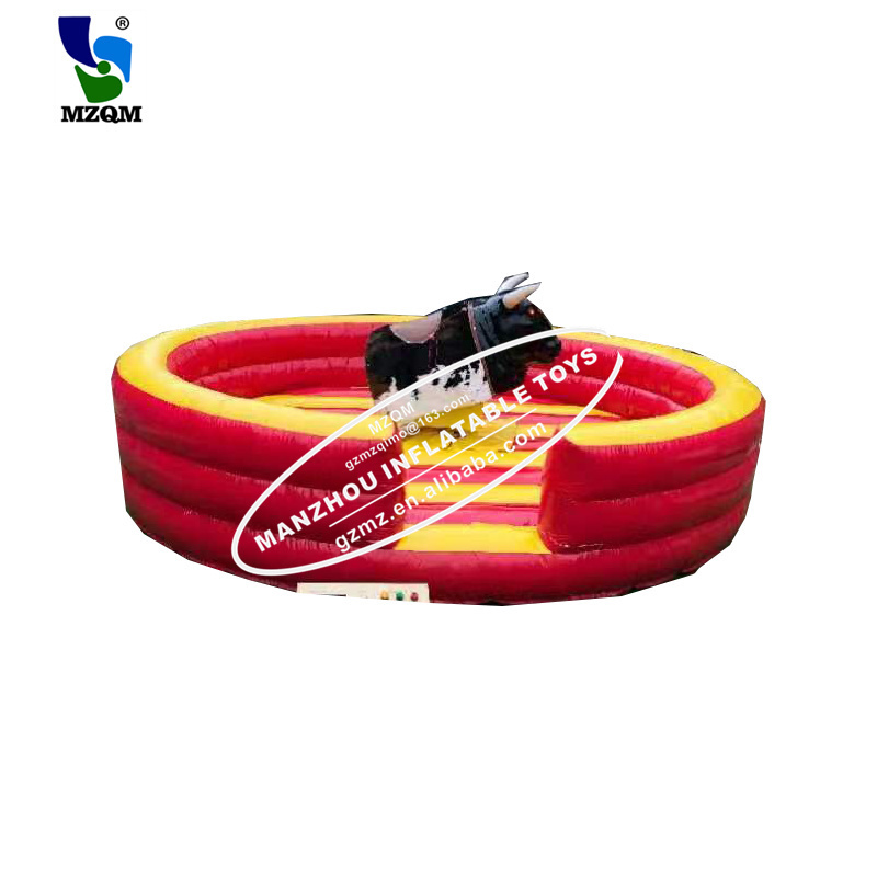 High Quality Outdoor Crazy Sport Games Mechanical Inflatable Rodeo Bull Price