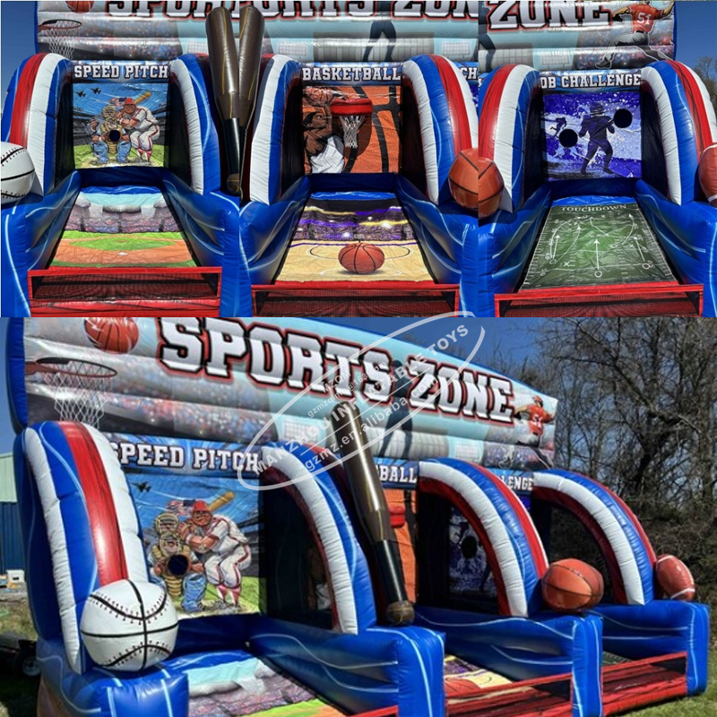 3 in 1 inflatable ball sport carnival game for Sports Zone Inflatable