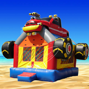 giant inflatable monster truck for advertising