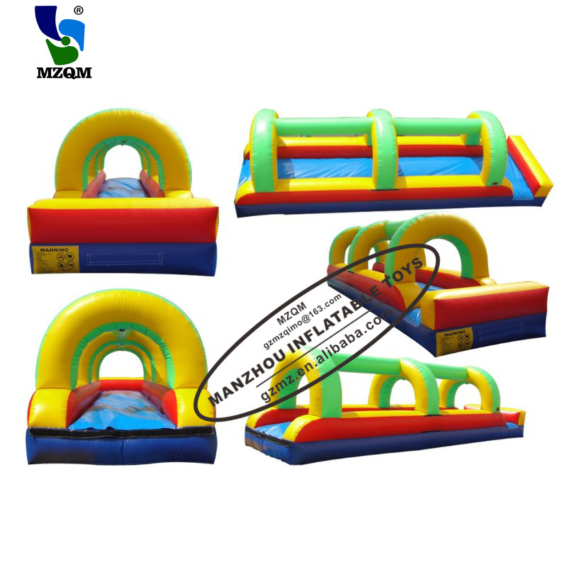 Waterslide Commercial Double Lane Pool Nip Slip On A Water Slide inflatable slip n slide for adult