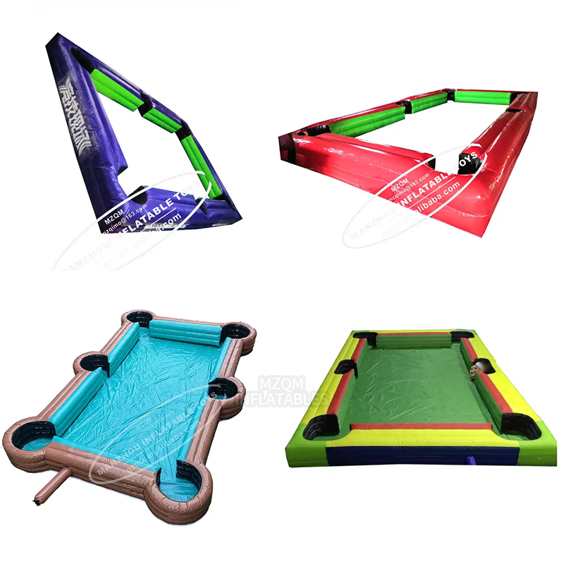 Cheap Inflatable Snooker Soccer Pool Table For Sale Funny Outdoor Or Indoor Football Games Field