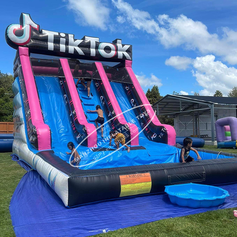 Inflatable Bouncer Bouncy House Tiktok Inflatable Slides New Design Inflatable Bouncer Playground Bounce House Water Sl