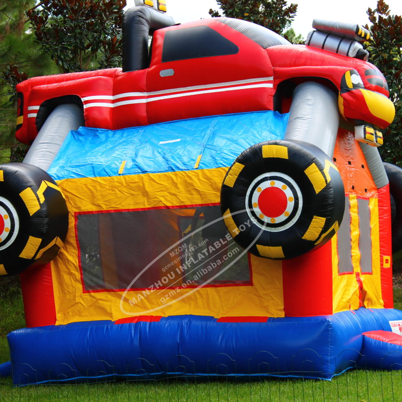 giant inflatable monster truck for advertising