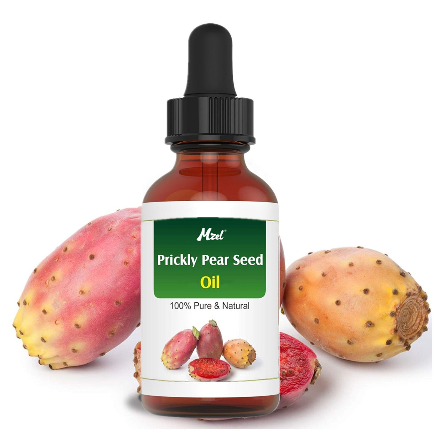 Private Label 100% Pure Organic Prickly Pear Seed Oil Extra Virgin Cold Pressed Barbary Fig Oil for Face, Body and Hair