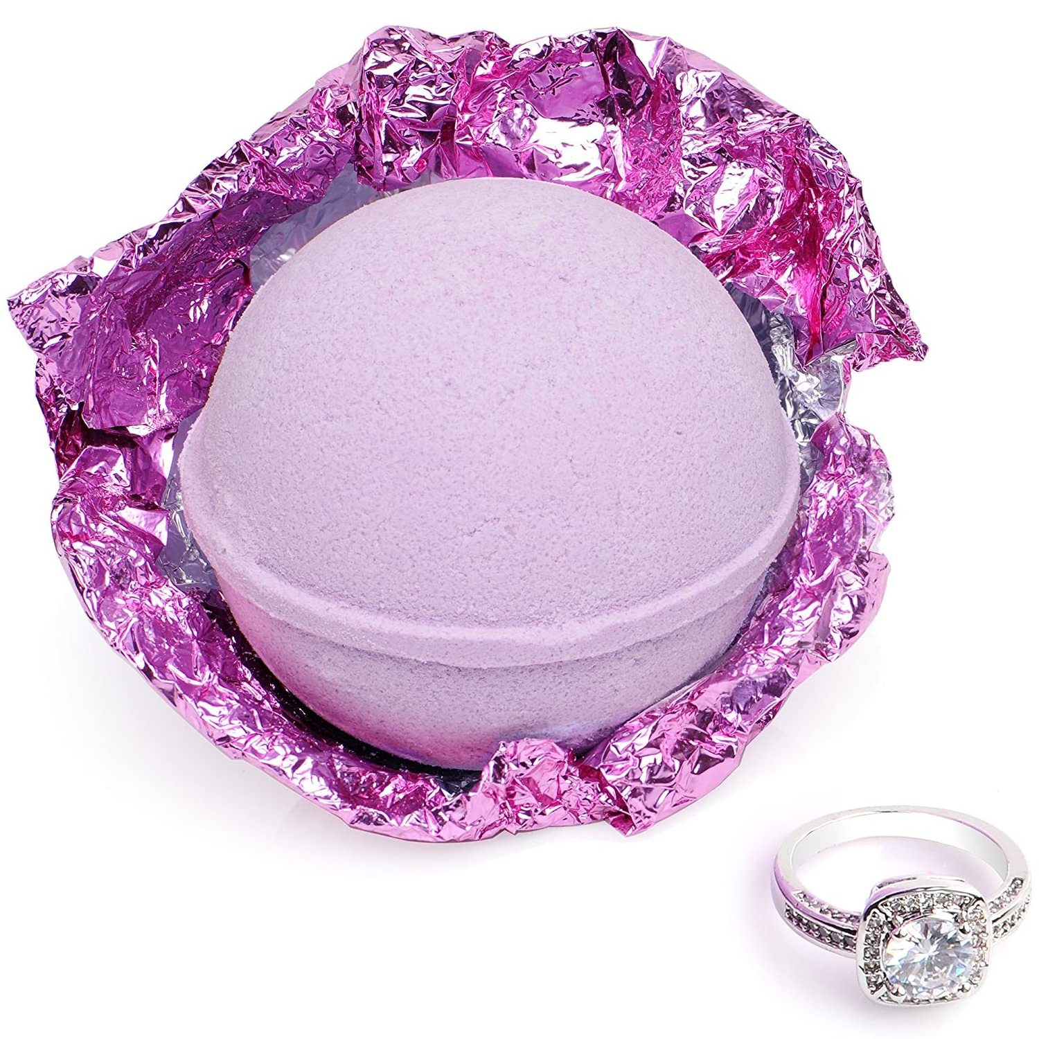 Hot Selling Lavender Bath Bomb with Ring Surprise Inside