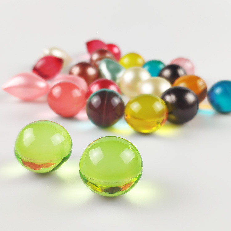 Wholesale Mixed Colors Bubble Natural Plant Ingredients Bath Oil Beads Pearls SPA Essential Beads