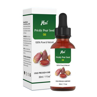 Private Label 100% Pure Organic Prickly Pear Seed Oil Extra Virgin Cold Pressed Barbary Fig Oil for Face, Body and Hair