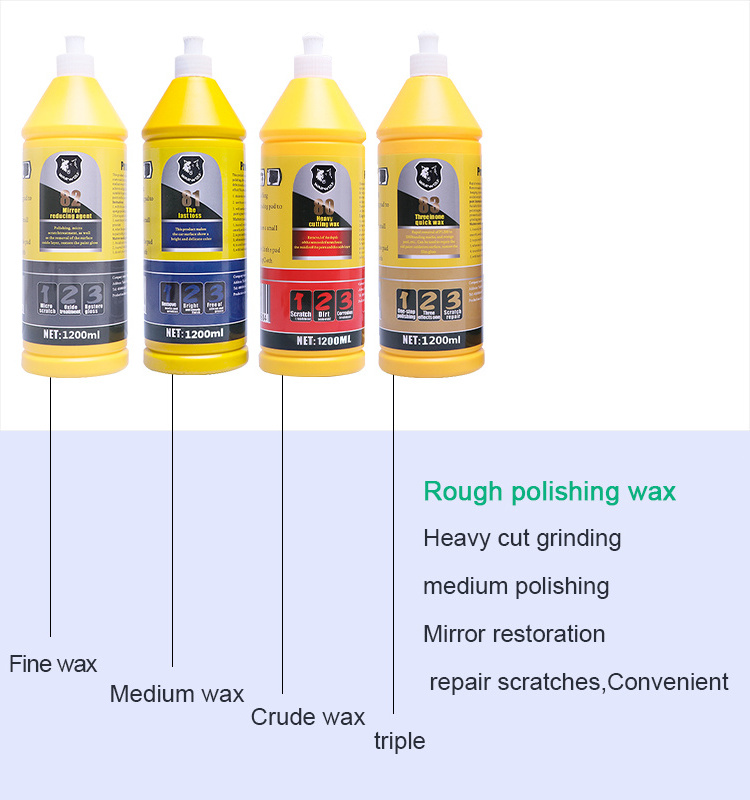 Hot-selling car care wax polishing cleaner wax for car car body polish