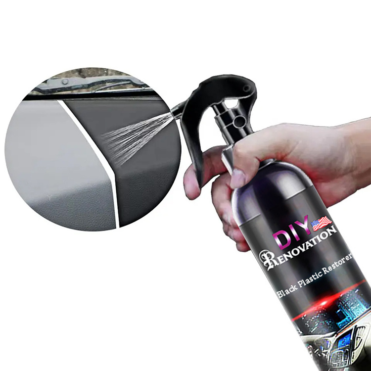 Ultimate Black Plastic Restorer, Car Plastic Restorer Gives New Life to Exterior Plastic, Vinyl and Rubber Trim