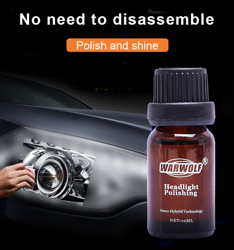 Factory Lens Renew Ceramic Coating Auto Repair Car Headlights Restoration Polishing Kits