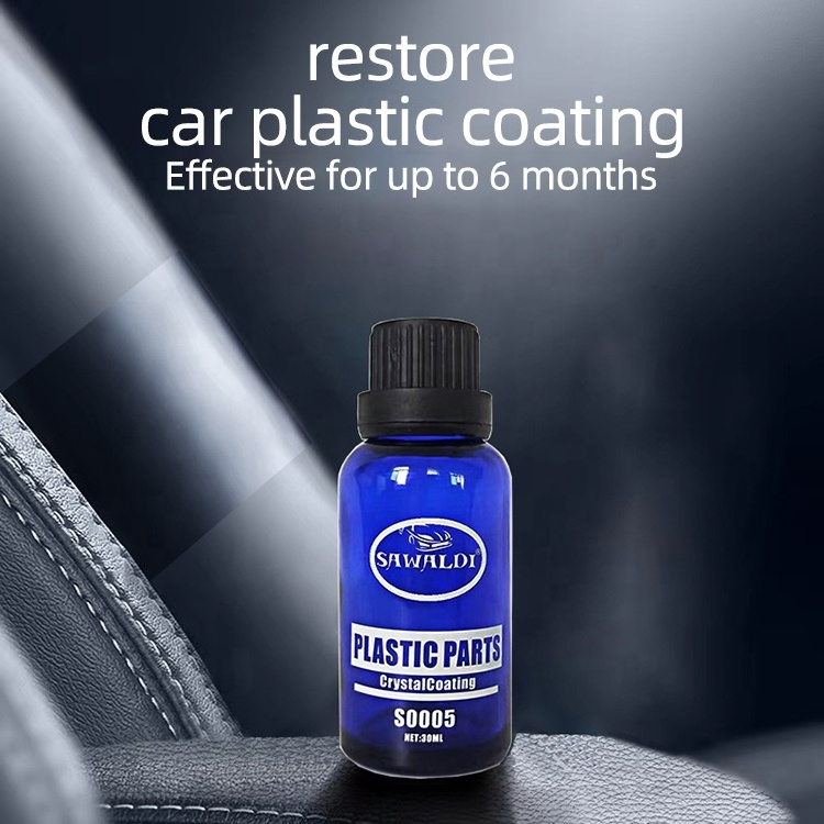 Plastic Trim Restorer Renew Hand Spray Use Car Care Renovation