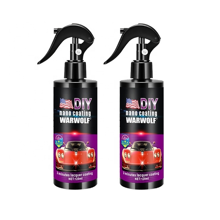 3 in 1 High Protection Fast Car Ceramic Coating Spray, Car Scratch Nano Repair Spray