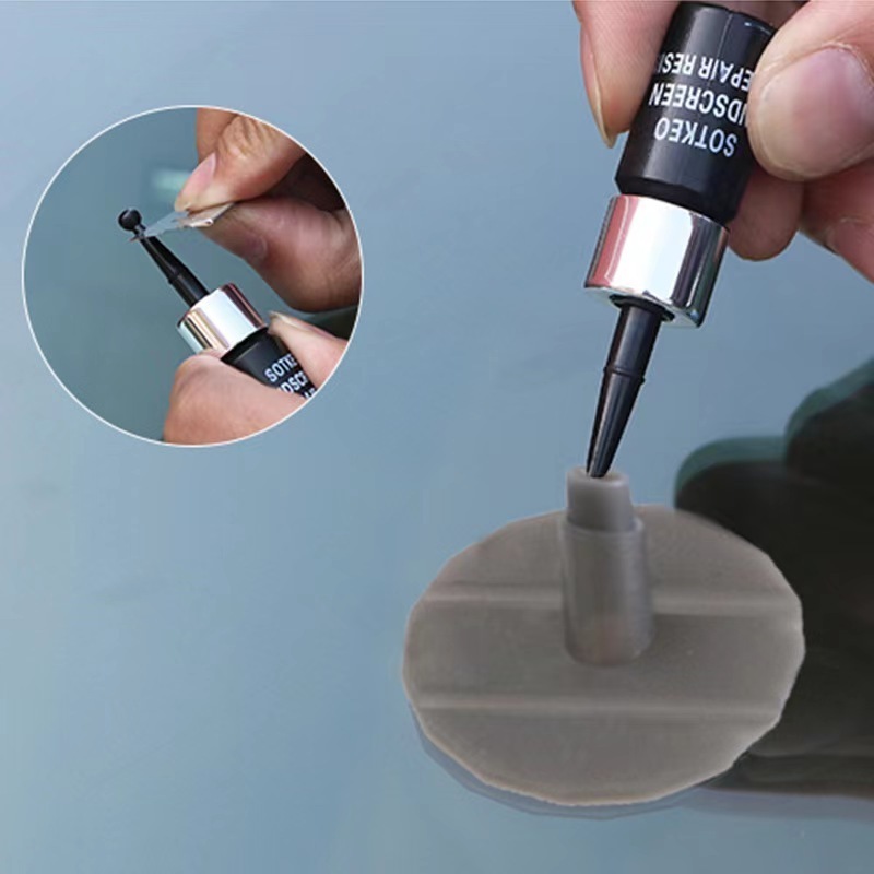 car auto glass repair crack scratches repair uv glue fluid windshield windscreen repair repare resin