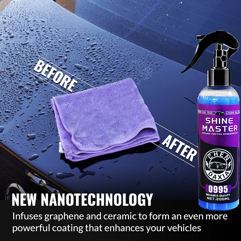 Auto Agent Ceramic Car Wash Fortify Car NanoCeramic Quick Coating Polishing Spraying Wax