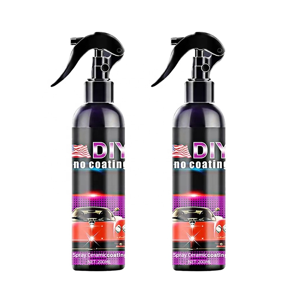 Auto Detail Ceramic Spray Easy to Apply Ceramic Coating Spray 9H Ceramic Coating liquid Shields Cars Clear Coat Hydrophobic