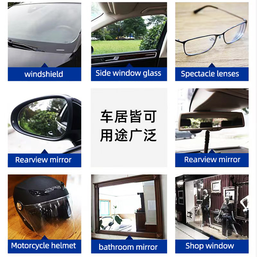 Car Cleaning Rainproof Nano Hydrophobic Coating Glass Hydrophobic Coating Auto Window Cleaner Glass anti-fog agent