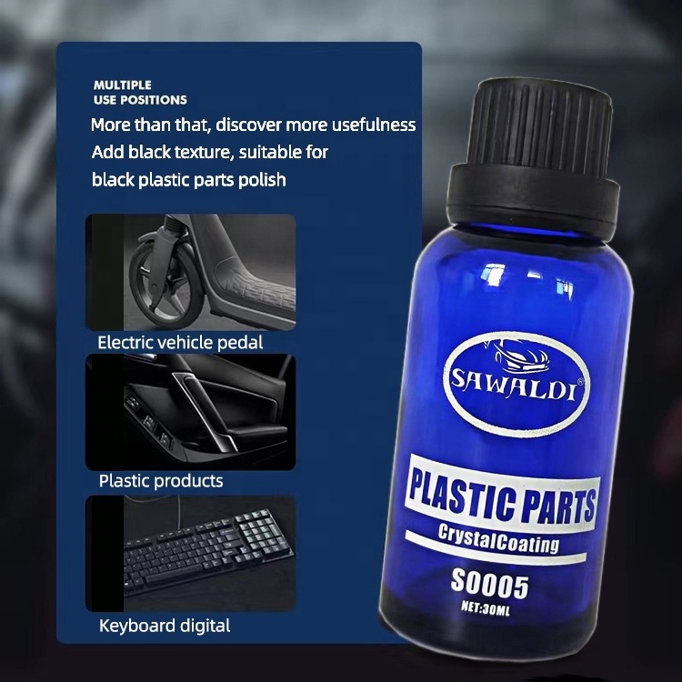 Plastic Trim Restorer Renew Hand Spray Use Car Care Renovation