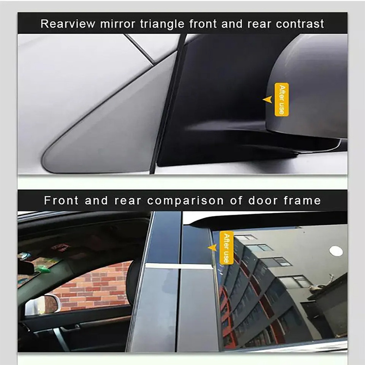 Ultimate Black Plastic Restorer, Car Plastic Restorer Gives New Life to Exterior Plastic, Vinyl and Rubber Trim