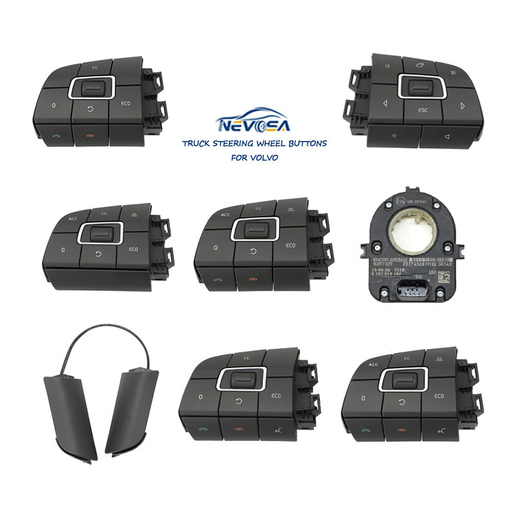 Nevosa Multi-function Steering Wheel Switch Cruise Control Button Switch For SCANIA P-G-R-T-Series VOLVO Trucks