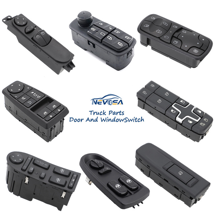 Nevosa Truck Electric Power Main Door Window Switch Window Lifter Switch For SCANIA BENZ VOLVO MAN IVECO