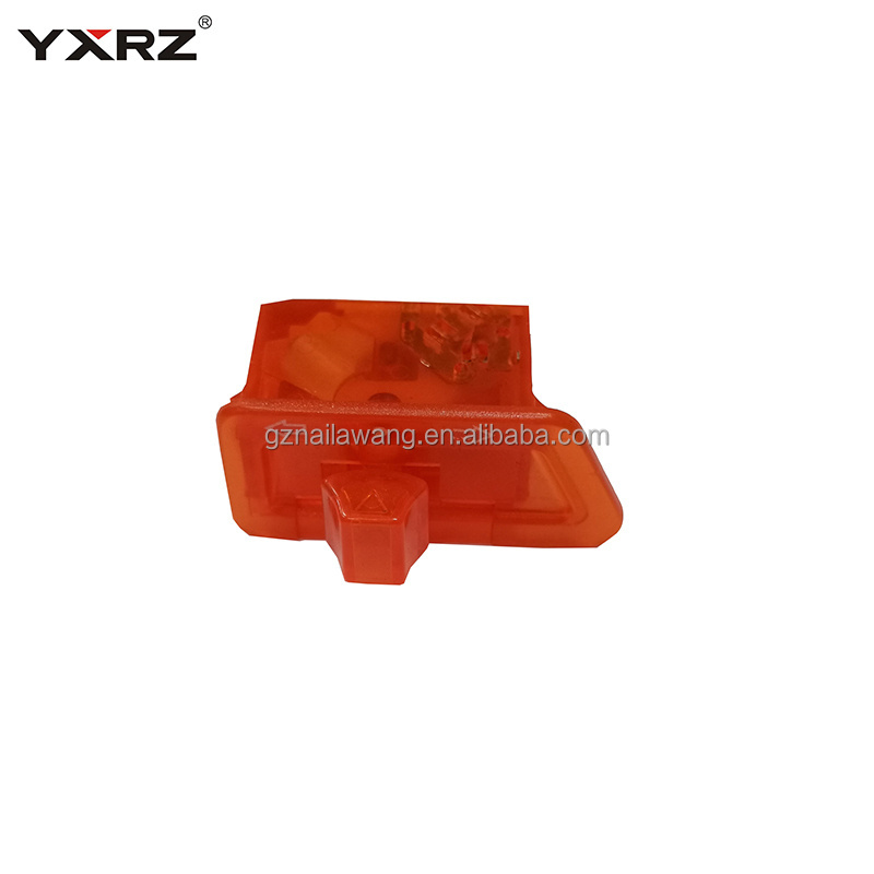 Electric Bike Scooter Turn Signal On Off Button Light Switch Orange Flasher Motorcycle Turn Signal Switch