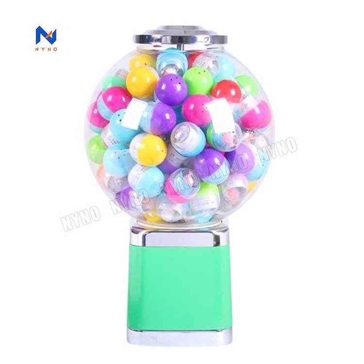 Kids toys capsule mini candy dispenser machine tabletop bouncing ball gumball vending machine