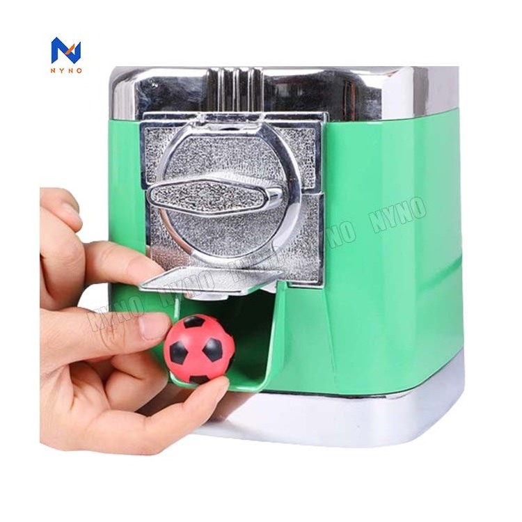 Kids toys capsule mini candy dispenser machine tabletop bouncing ball gumball vending machine