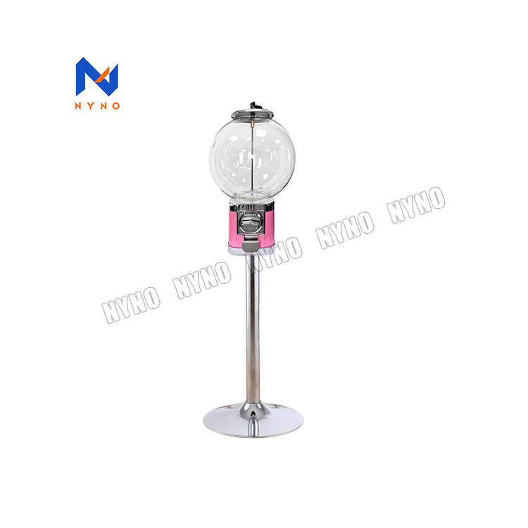 Custom Capsule Gumball Vending Machine Candy Dispenser Kids Bouncy ball Vending machine With Stand