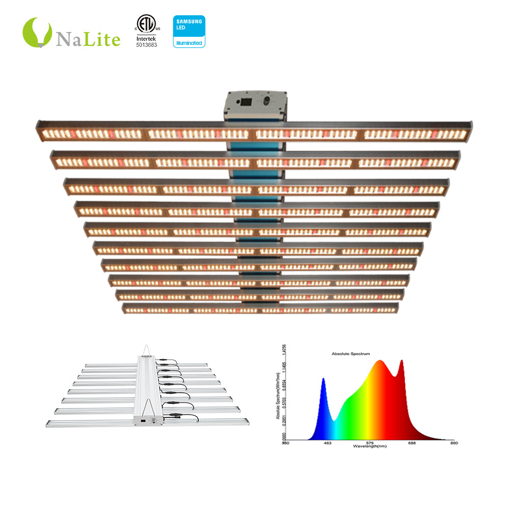 High power 640w 800w LED grow light bar intertek lighting commerical grow light led high pressure sodium replace