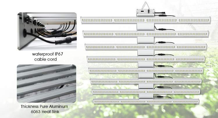 High Efficient Horticulture Cultivation Grow Led Light Panel Samsung lm301b lm561c  Uvir Full Spectrum 600W 640w 800w