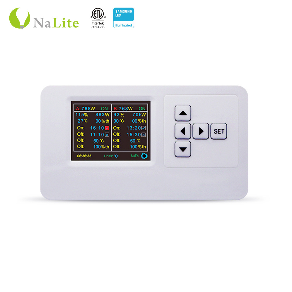 Nalite 0-10V Led Grow Light Controller Dimmer Switch  With Sunrise Sunset Settings