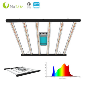 Nalite Newest Hydroponic IP65 Waterproof Mega Plus LM301b 650W Full Spectrum LED Grow Light Bar