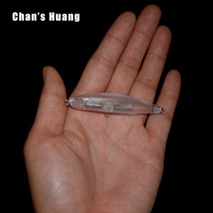 Chan's Huang High Quality 1.96INCH 3G Artificial Bait Sea Sinking Minnow DIY Small Unpainted Mini Pencil Fishing Lure Blanks