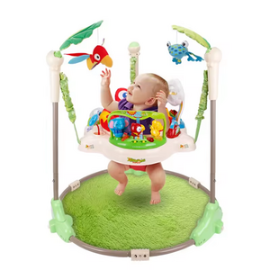 High Quality Foldable Jumper Walker Wheels Music Bounce Chair Baby Activity Center Jumperoo Baby Swing Chair