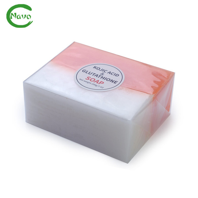 Private Label 200g size for skin kojic with glutathione whitening soap