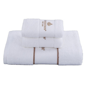 Luxury Hotel Balfour Bath Towels 16S 21S 32S 100% Cotton Small Towel For Wedding Guests Personalized Embroidered Towels