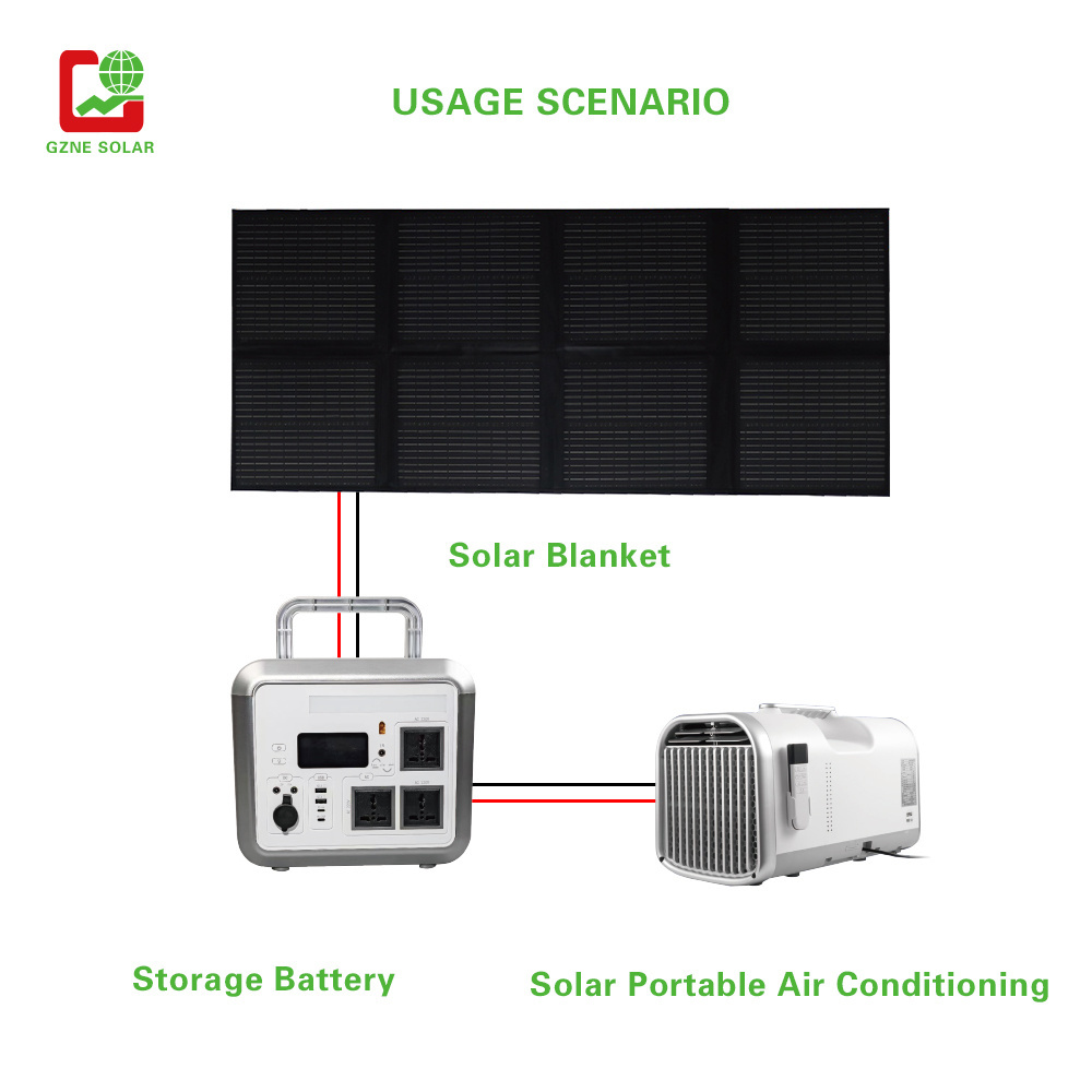 Mobile Charger Portable Solar Panel 100W 200W 300W Foldable Solar Charger For Cell Phone and Battery