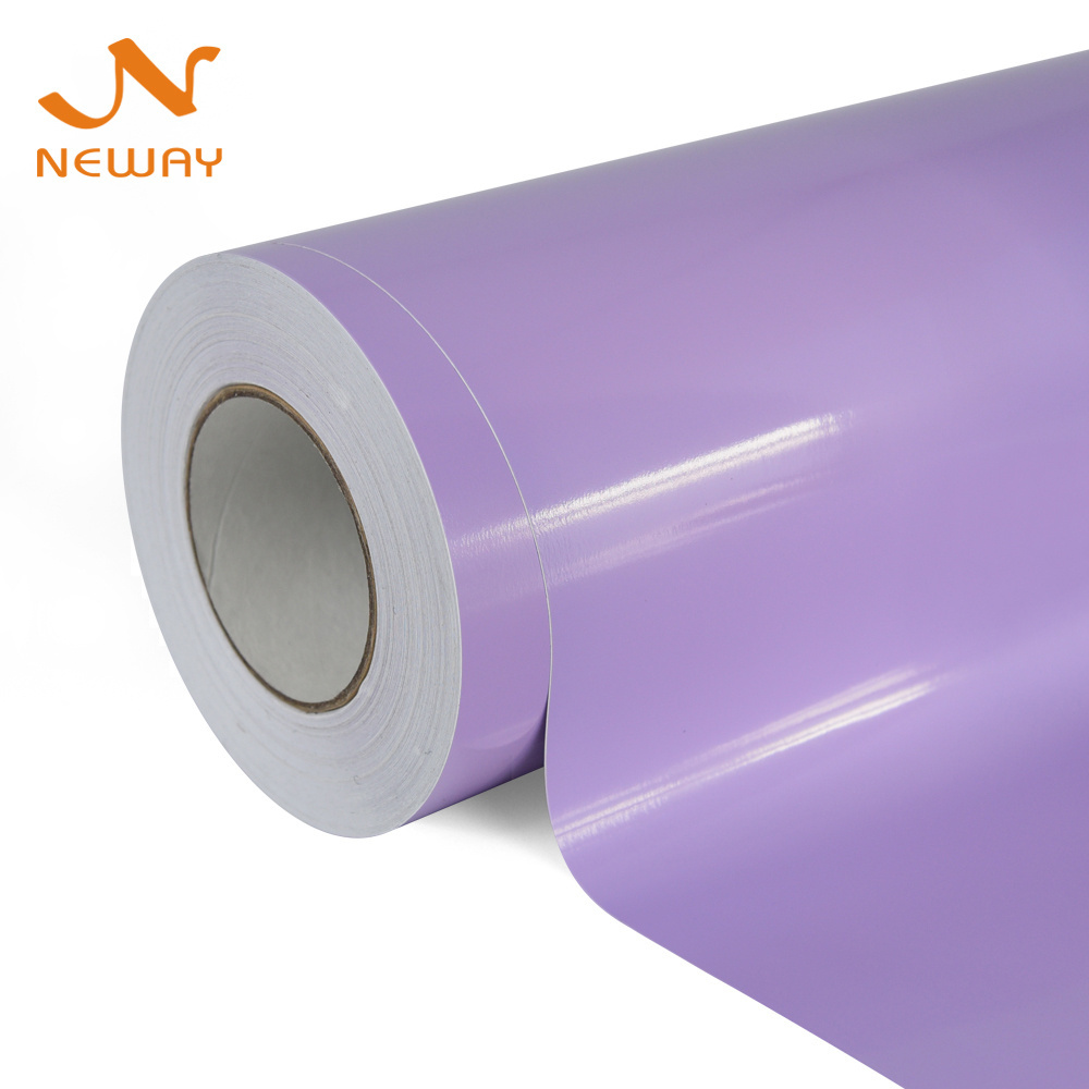 Newest Best Oracal Quality PVC Purple Self Adhesive Color Cutting Vinyl Stickers