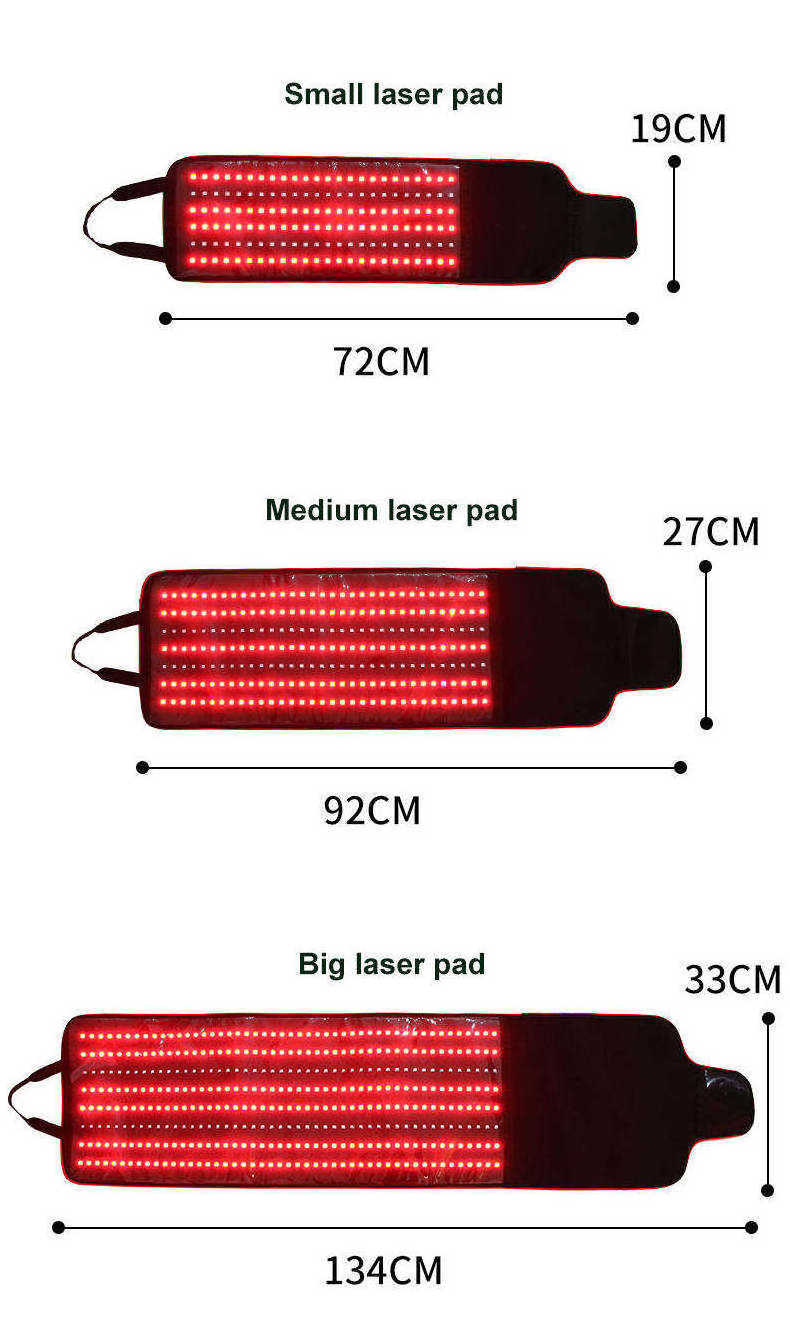 5d laser de lipo body contouring contour infrared led red light therapy pads lipolaser pad slimming machine lipolysis