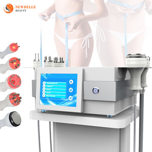 5 in 1 40k ultrasonic ultrasound cavitation therapy device machine with laser rf cavitation head cavitation effect instrument