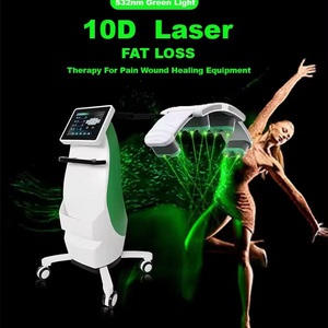 Newest Updates Rotating Laser 532nm Body Slim 10D Laser facial  Fat Burning face lift lifting dissolving machine