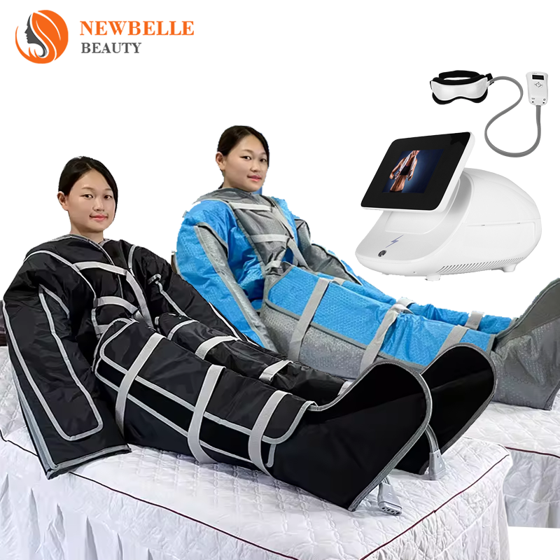 24 airbags 3 in 1 infrared ems full body massager pressotherapy profesional presoterapia professional lymphatic drainage machine