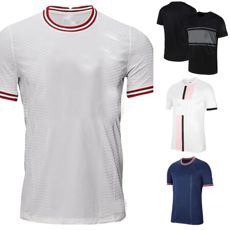 Custom Paris Germain Club Jersey Natioanl Country In Black And White Team Soccer Jersey