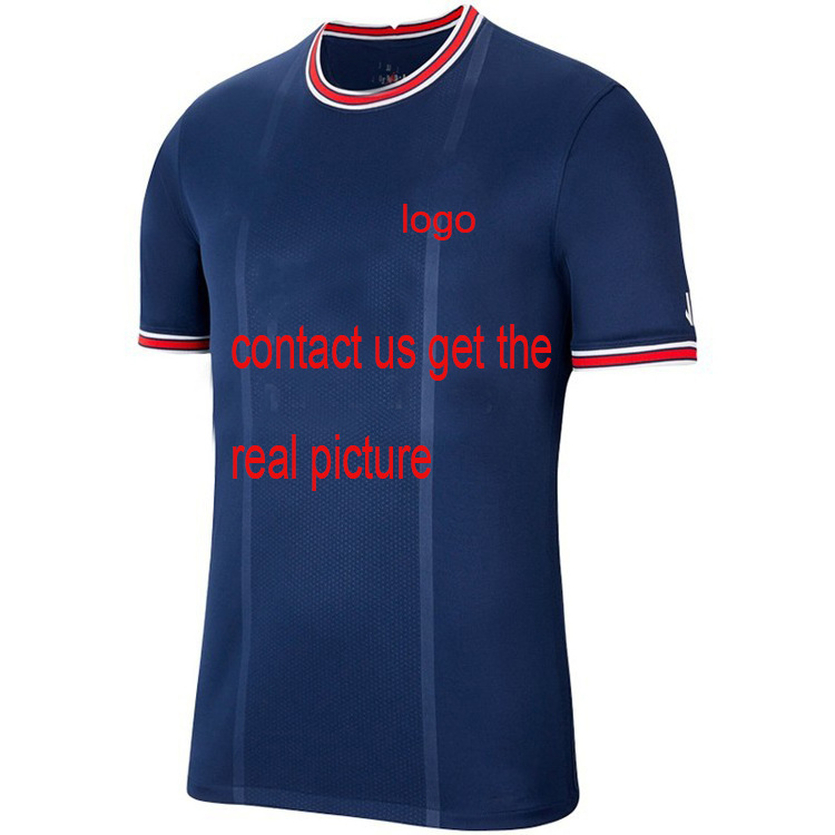 Custom Paris Germain Club Jersey Natioanl Country In Black And White Team Soccer Jersey