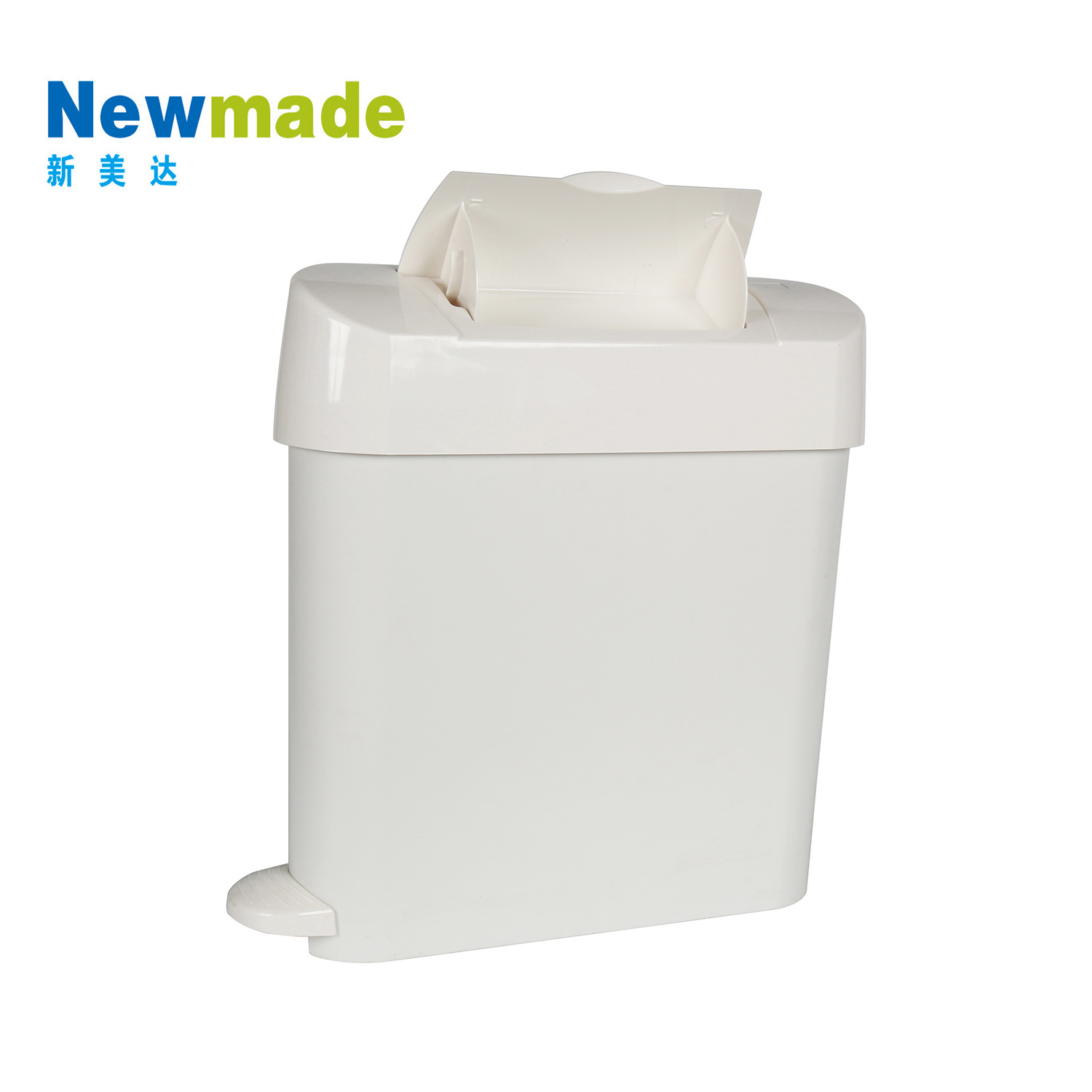 22L Touchless and Hygienic Sanitary Napkin Disposal Bin Plastic Waste Bin