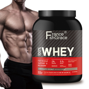 OEM Production Gold Standard Improve Immunity And Resistance Chocolate Coconut Flavor Whey Protein Powder