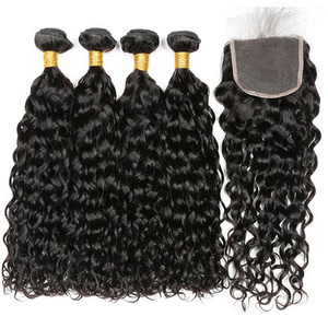 human hair bundles water wave hair weave manufacturers brazilian hair weave