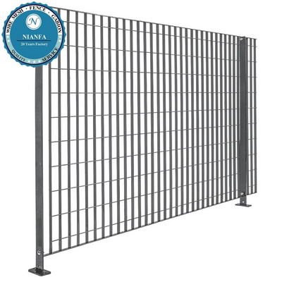 Publish area modular galvanized steel Fence/ grill design for boundary wall garden border fencing/ steel grating metal fences