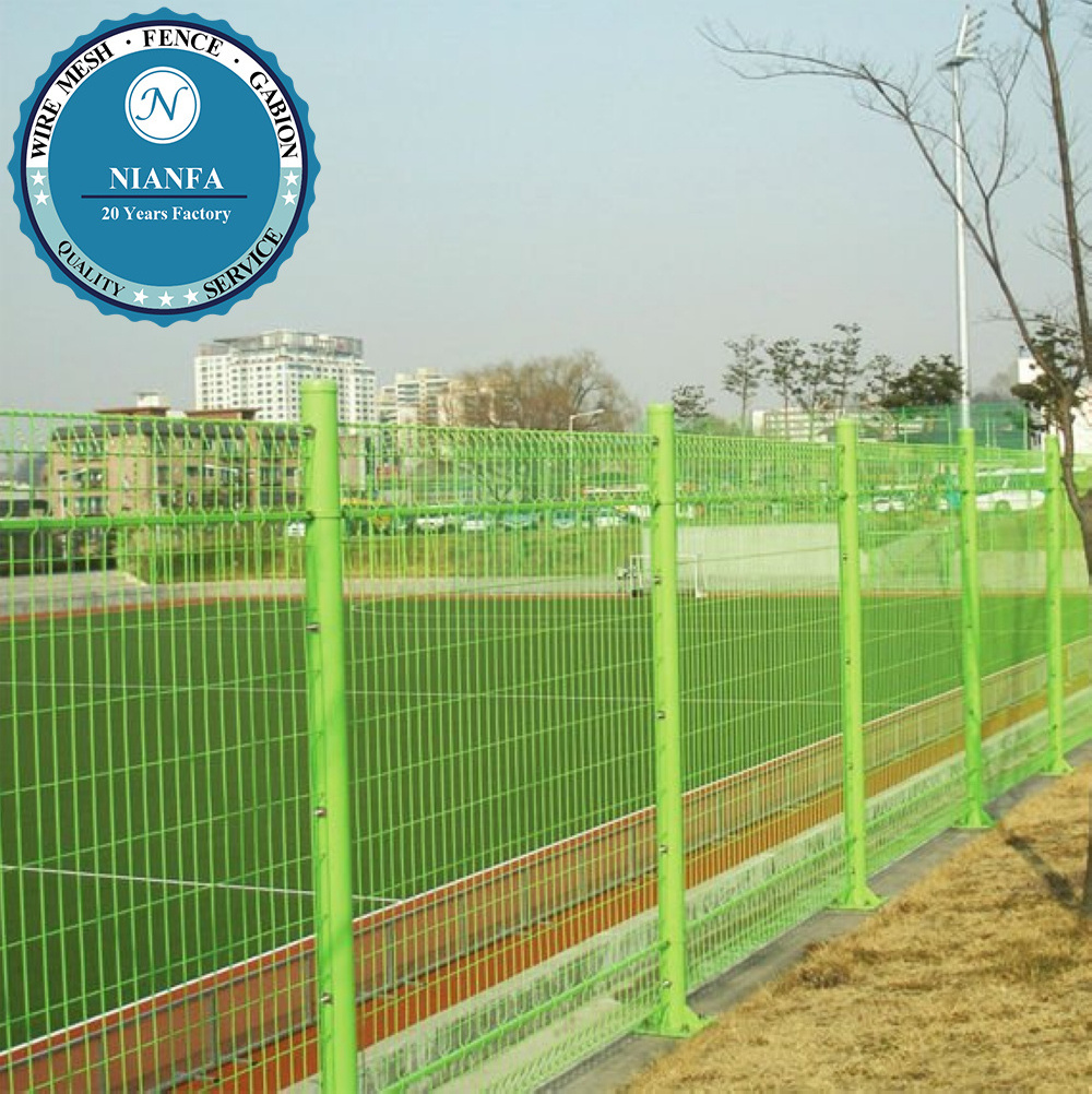 Triangular Roll Top Welded Wire Mesh BRC Fence Partition Roll Top Wire Fencing