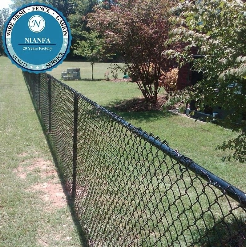 Malaysia Used China Supplier 60*60mm hot dipped galvanized diamond wire mesh chain link fence